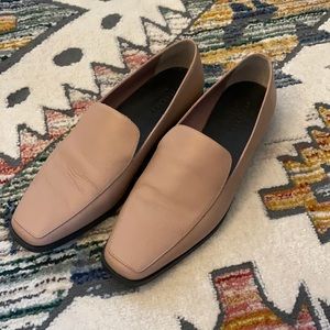 Square toe everlane loafers